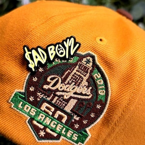 Sad Boyz Hard Enamel Pin – Gift for Him | Graffiti Streetwear | Lapel Badge | Bag Charm |