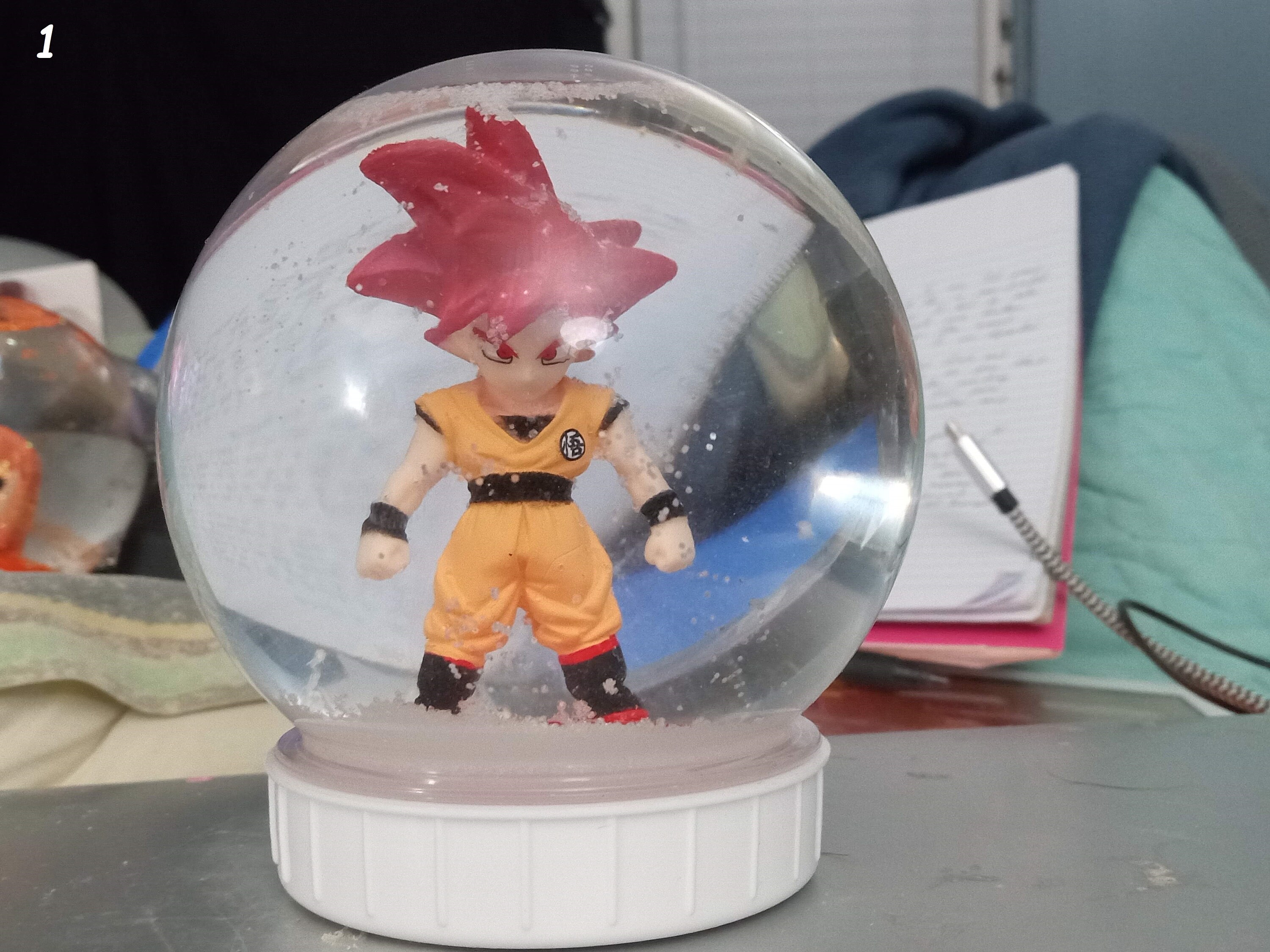 Super Saiyan Goku Dragon Ball Z Anime Snow Globe Birthday Children Holiday  Gifts Ready to Ship 