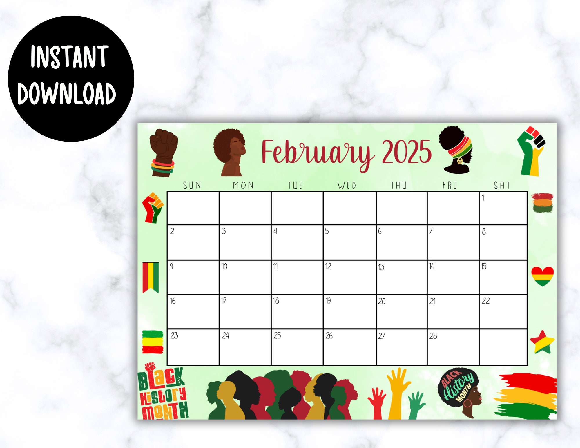 Black History February 2025 Calendar Michael Tyler Black History February 2025 Calendar Michael Tyler