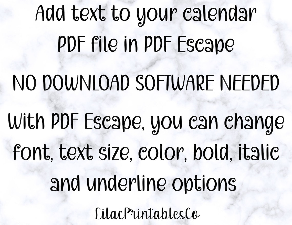 EDITABLE Printable February Calendar 2025 Cute Valentine's Day February