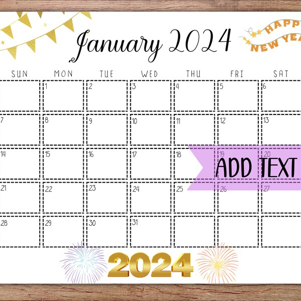 Holiday Calendar Etsy