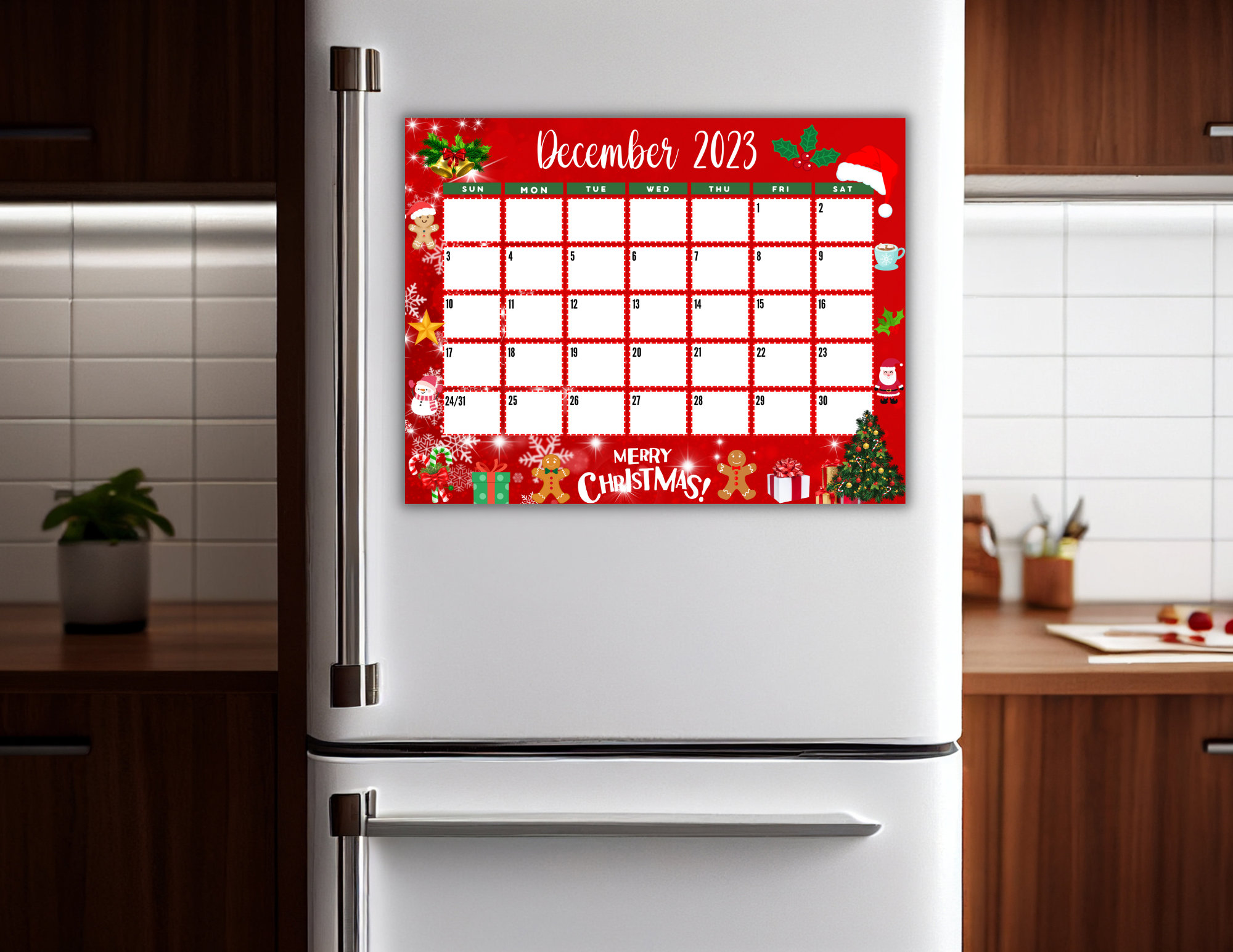 Cute Christmas Calendar 