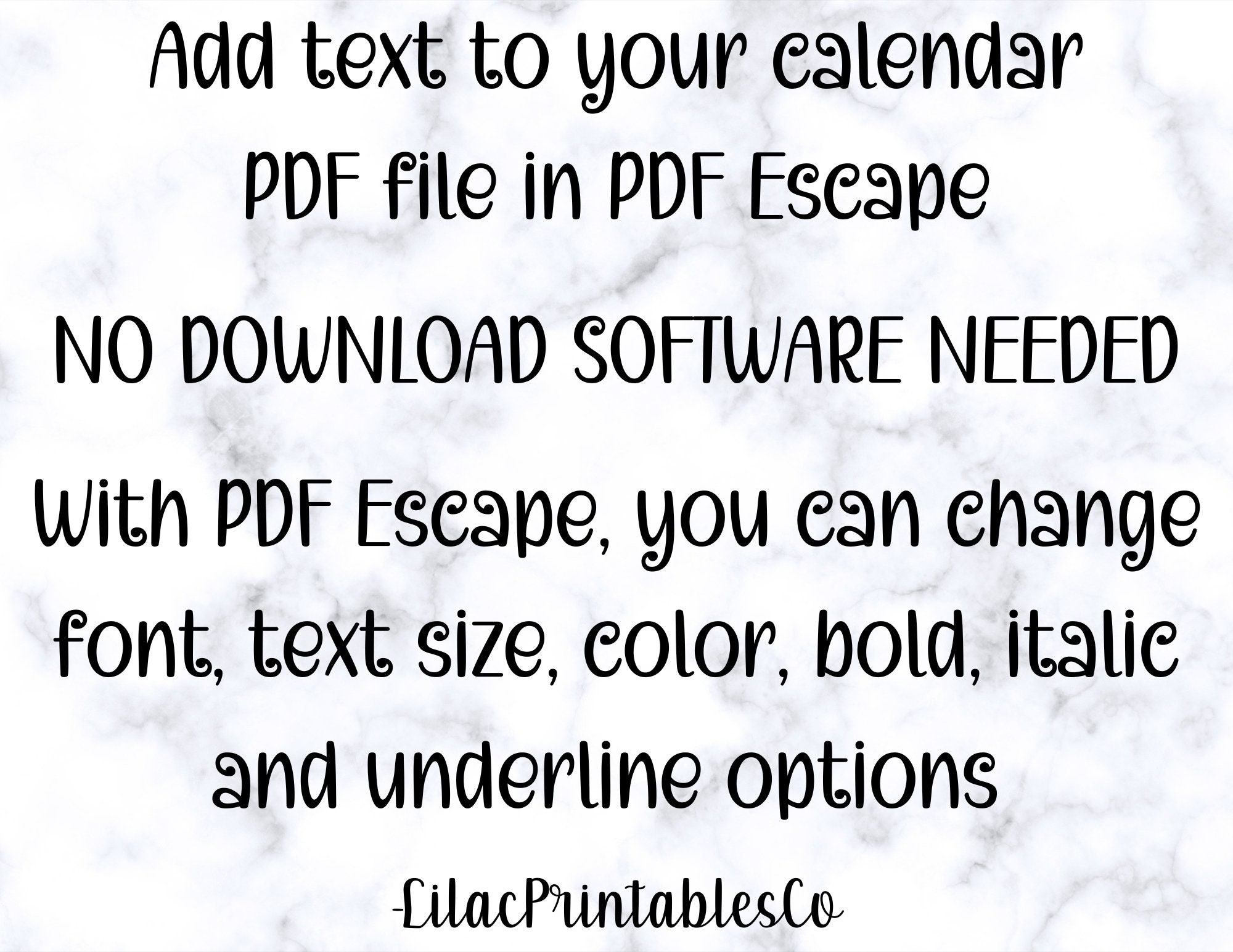 EDITABLE Printable February Calendar 2025 Cute Valentine
