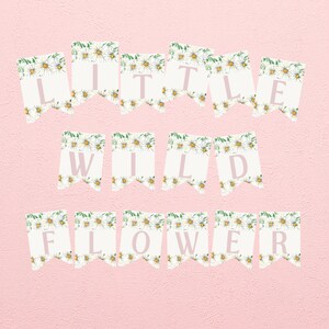 Wildflower Birthday | Daisy Birthday | Hippie Daisy Birthday | Boho Daisy Birthday | Spring Birthday | Daisy Retro Printable | Daisy Banner