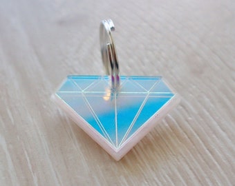 Acrylic Pet ID tag “Diamond in the ruff”
