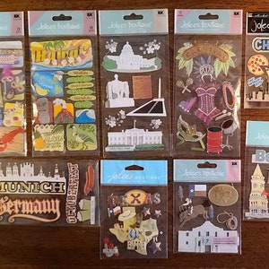 Pegatinas para álbumes de recortes Jolee's Boutique Destinations II (ACTUALIZADO EL 24/01/24)