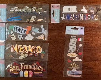 Jolee's Boutique Destination IV Scrapbook Stickers (UPDATED 01/24/24)