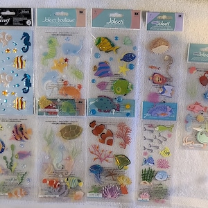 Jolee&#39;s Boutique Ocean Life Scrapbook Stickers - UPDATED 10/04/23
