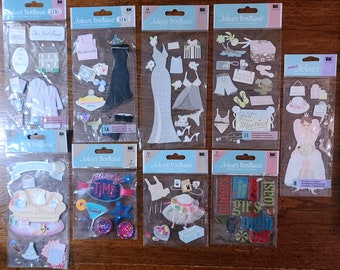 Jolee&#39;s Boutique Bride to be/Honeymoon/First Home Scrapbook Stickers (UPDATED 03/02/24)