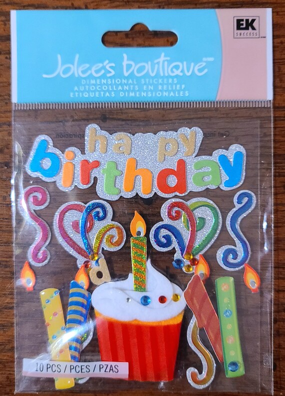 Jolee's Boutique Cupcake Aufkleber, 3D – Für Scrapbooking Und Karten