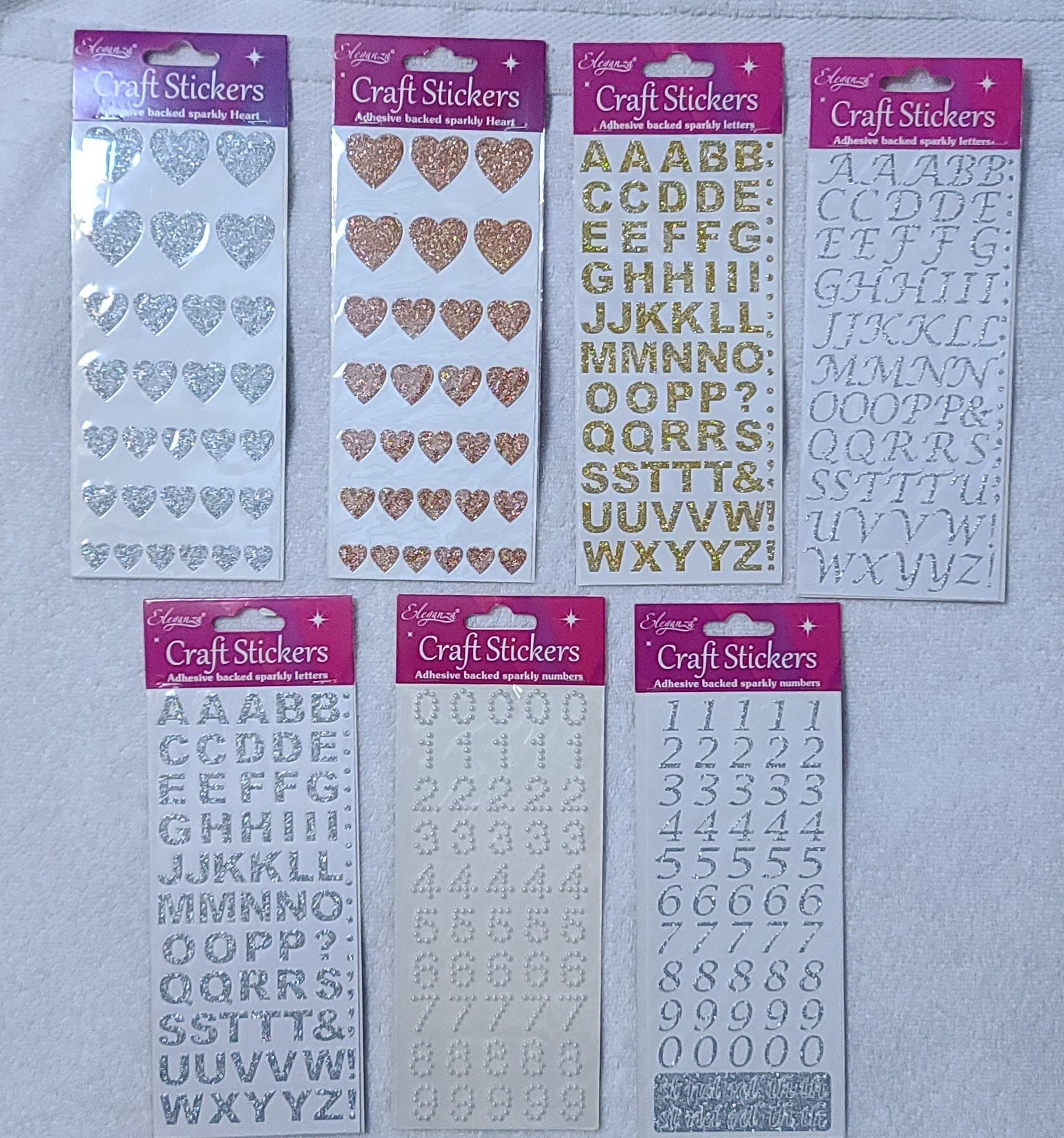 Eleganze Craft Stickers 