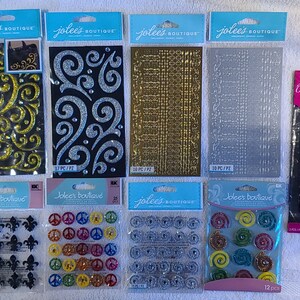 Jolee's Boutique Flourishes & Shapes スクラップブック ステッカー - 2023 年 10 月 11 日更新
