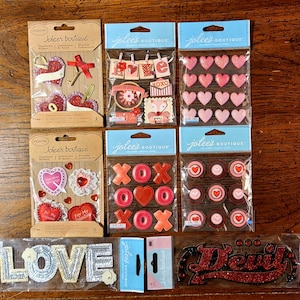 Jolee&#39;s Boutique Valentine&#39;s Day II Scrapbook Stickers