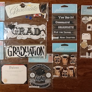Jolee&#39;s Boutique Graduation II plakboekstickers (UPDATE 23-01-24)