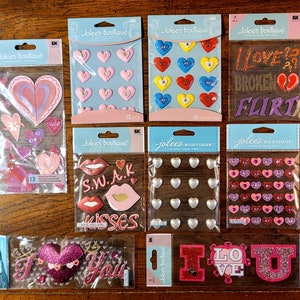 Jolee&#39;s Boutique Valentine&#39;s Day Scrapbook Stickers (UPDATED 01/21/24)