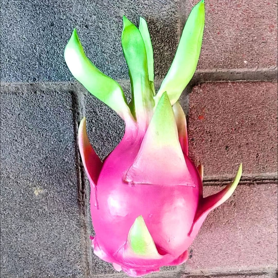 Artificial Dragon Fruit Fake Dragon Fruit Faux Fruit Artificial Fruit