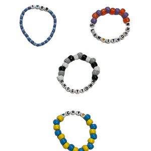 Fireworks and Rollerblades- Benson Boone themed Bracelets
