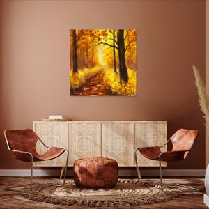 Digital Art // An Autmun in a Beautiful Forest // Digital Download
