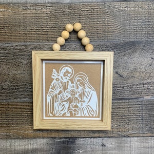 Holy Family Picture | Holy Family Wall Art | Catholic Art | Catholic Wall Decor | Holy Family Gift | Catholic Gift
