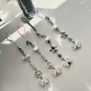 PREORDER*** cute handmade phone charm, keychain, lightstick charm | kpop coquette y2k christmas gift kawaii style
