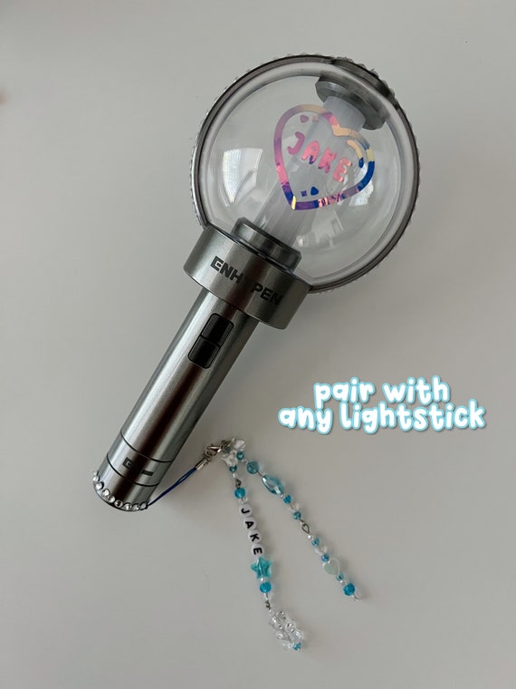 Custom Bias Kpop Phone Charm, Keychain, Lightstick Charm