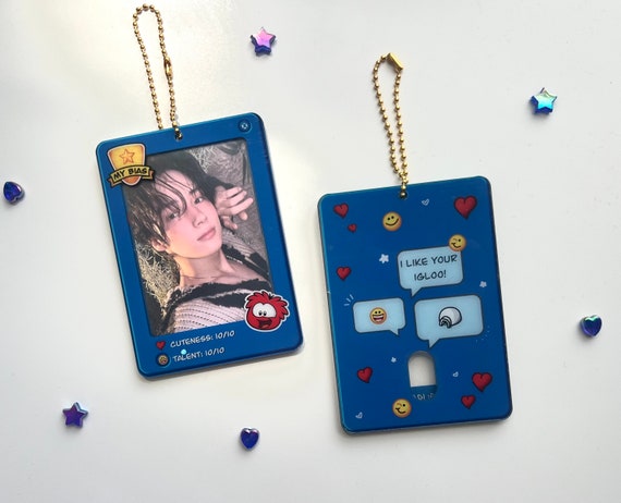 Kpop Bias Penguin Membership Game Card Cute & Funny Acrylic