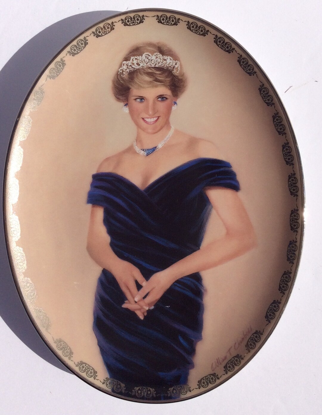 Princess Diana Collectors Plates Set of 3 Etsy