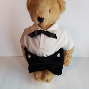 Fuzzy Vanderbear with Stand &quot;The Classic Velvet Pants&quot; By Nabco