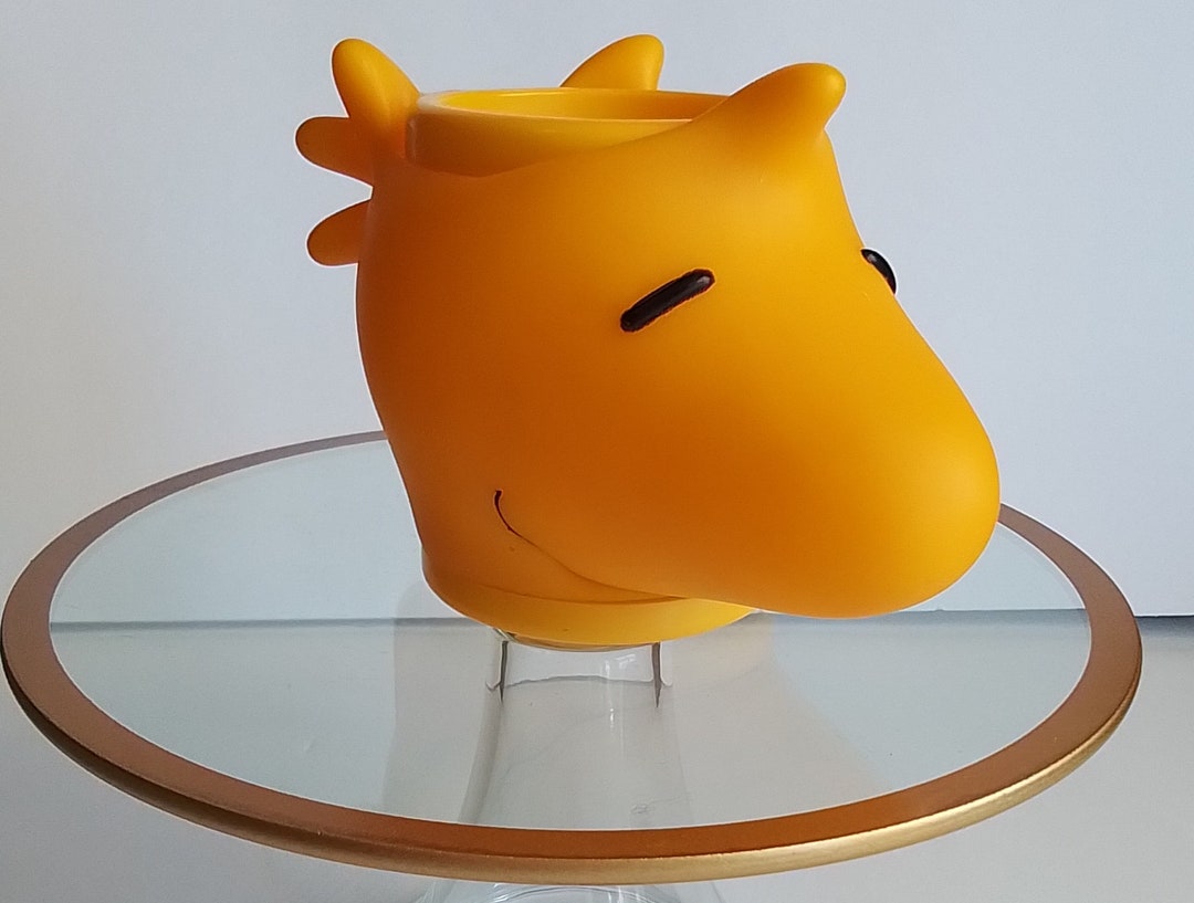 Vintage Applause Peanuts Woodstock Yellow Bird Snoopy Rubber Etsy