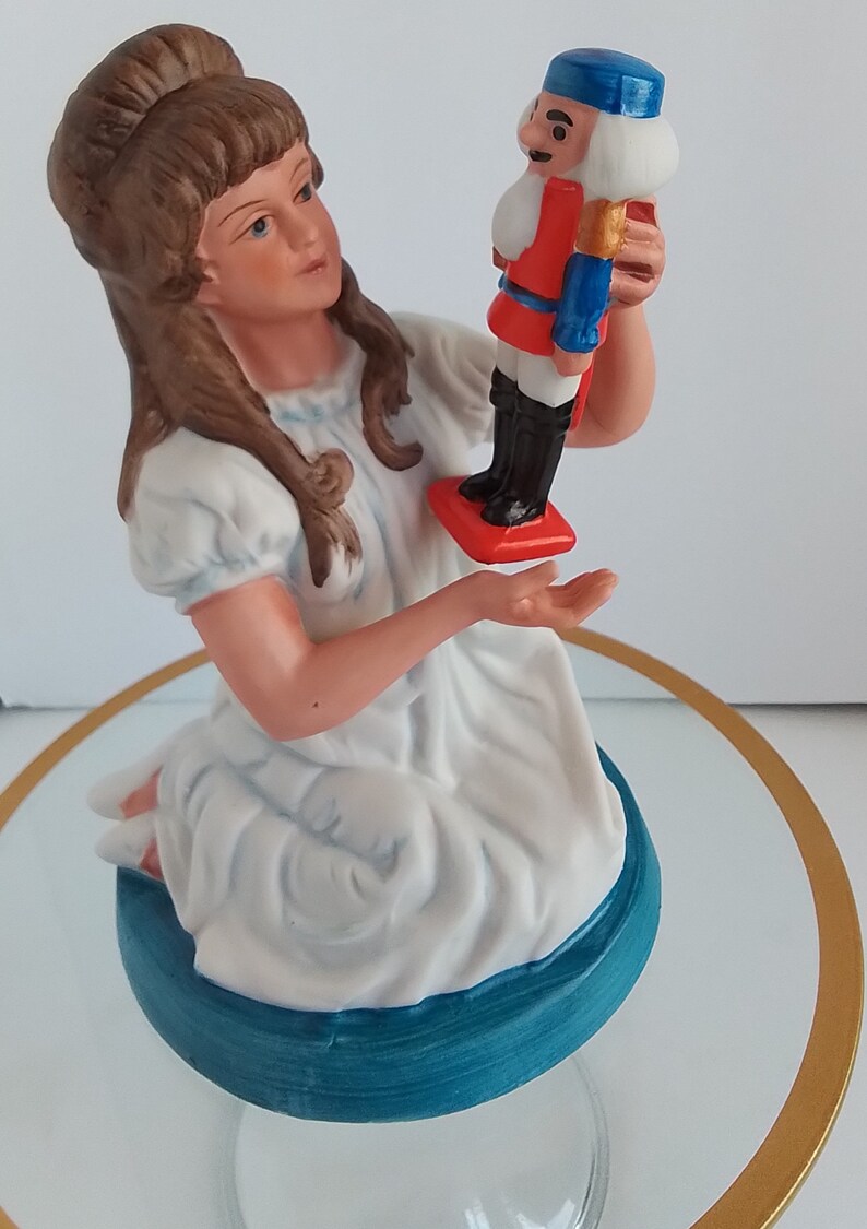 Clara and the Nutcracker Porcelain Figurine Vintage Etsy