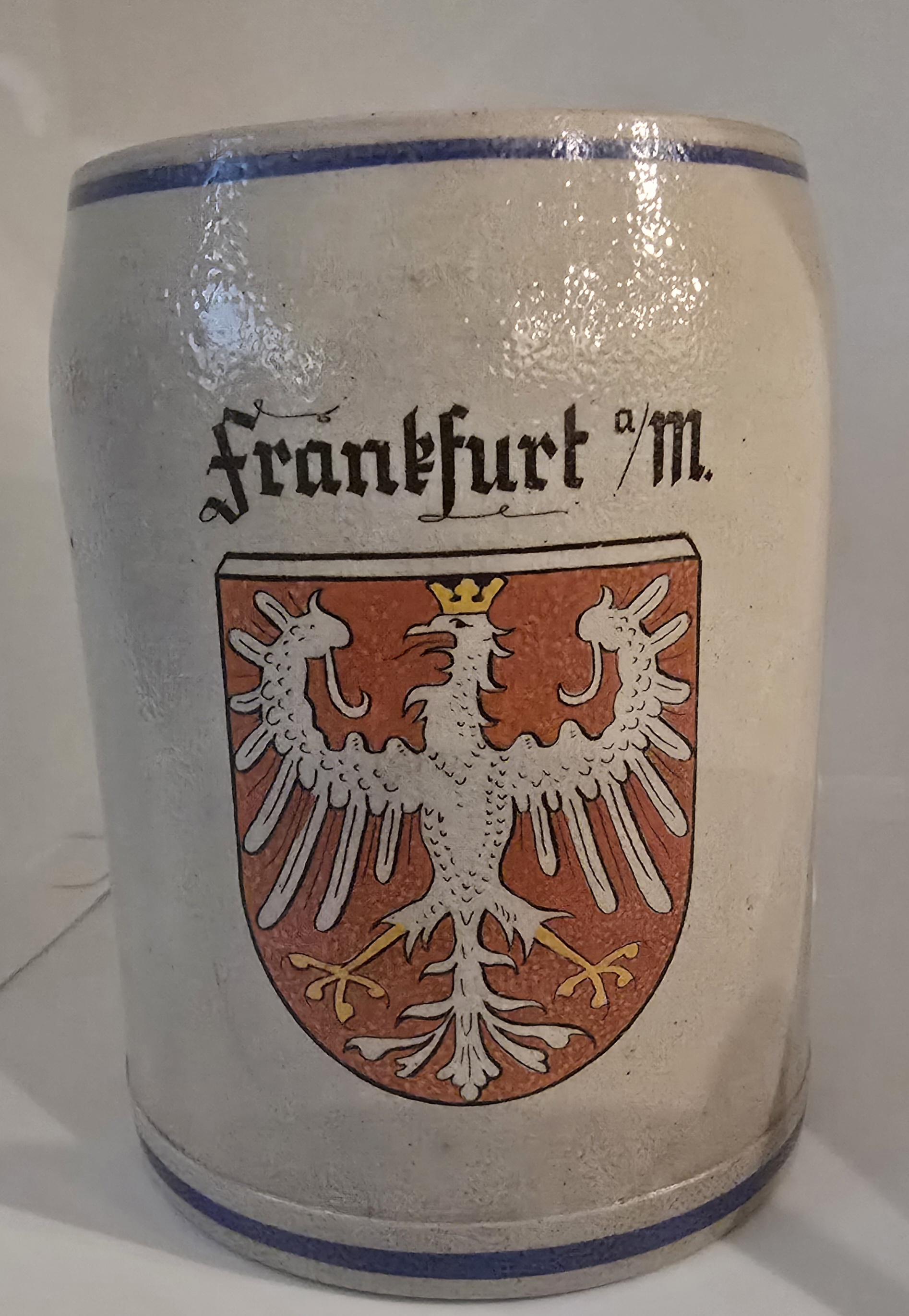 Frankfurt beer stein - Etsy 日本