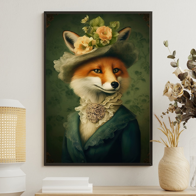 Lady Fox - Etsy