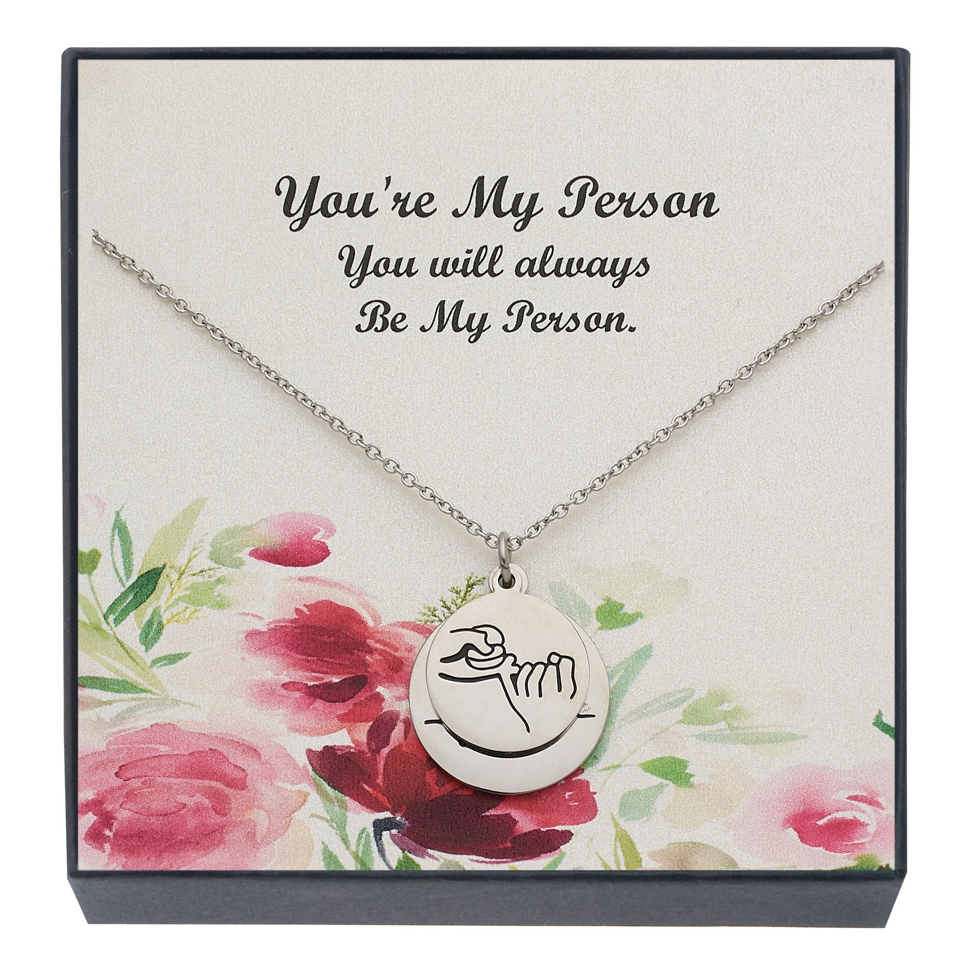 You will always be my person necklace deals