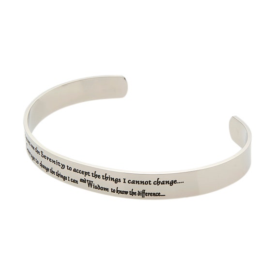 Men's serenity shop prayer bracelet
