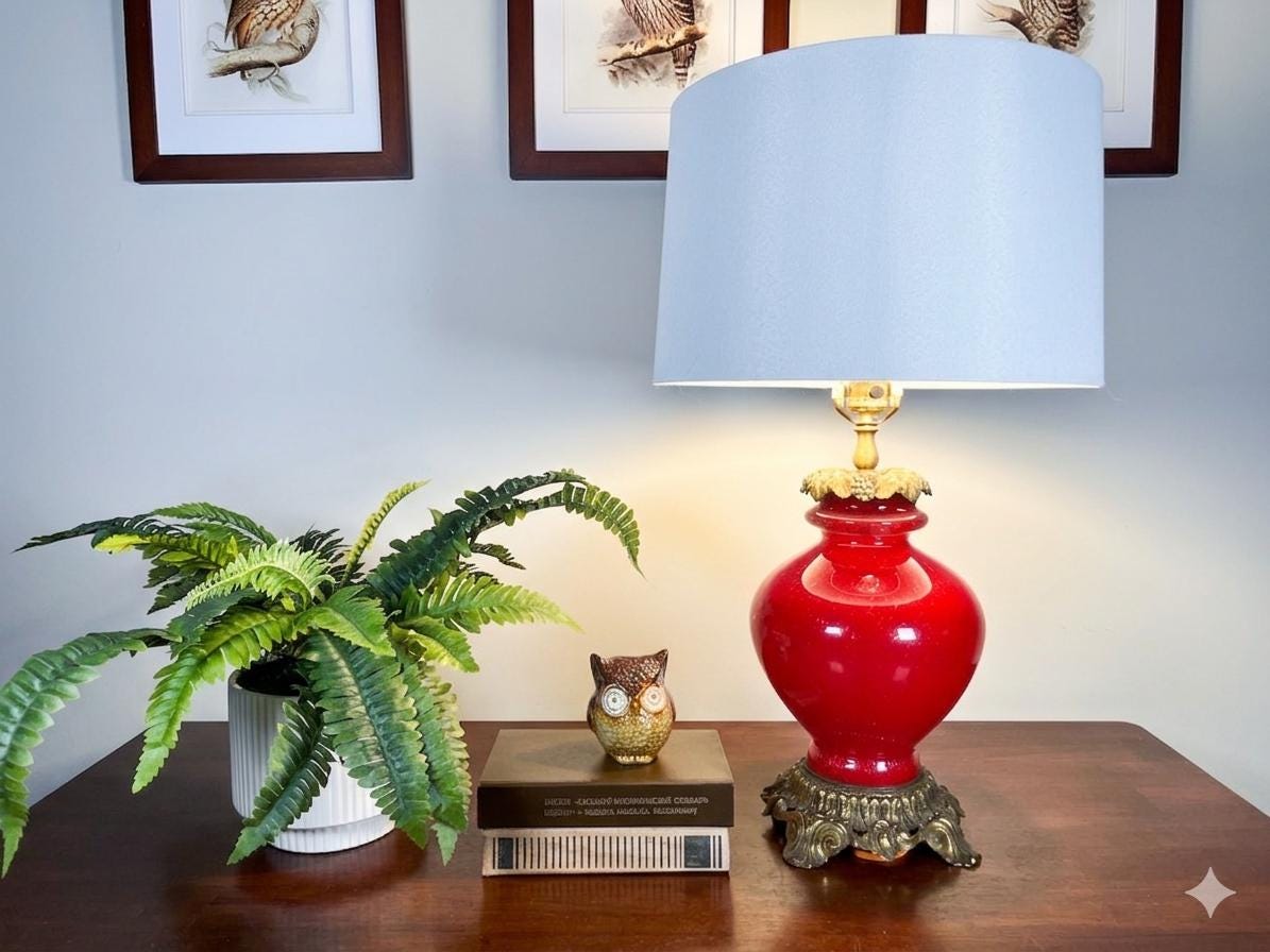ラヴィさま✨専用 1971 L L Wmc Lamp - Etsy
