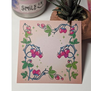 Strawberries Postcard