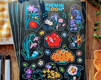 2025 Pikmin Flowers Sticker Sheet