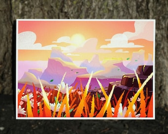 Genshin Liyue Print/Postcard
