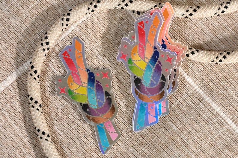 Figure 8 Knot Sticker - Etsy