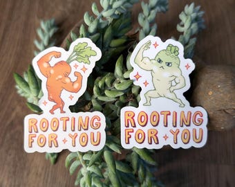 Rooting For You Stickers