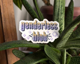 Genderless Blob Sticker
