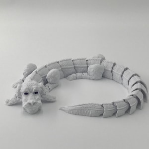 Falkor / Luck Dragon / 3D Printed / Articulated / Toy / Hex3D
