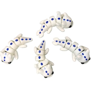 Baby Dragon / Articulated Baby Dragon / 3D Printed / Moveable/ Sensory / ZOU3D
