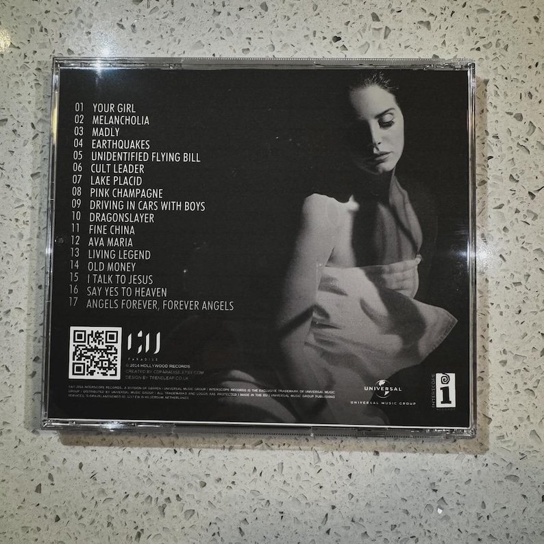 Lana Del Rey Melancholia Custom CD Album image 3