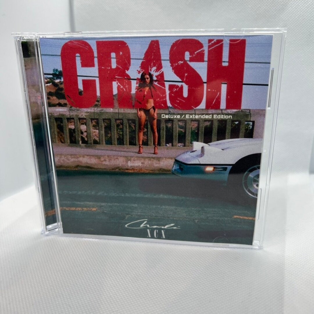 Charli XCX Crash extended Edition Custom CD Etsy