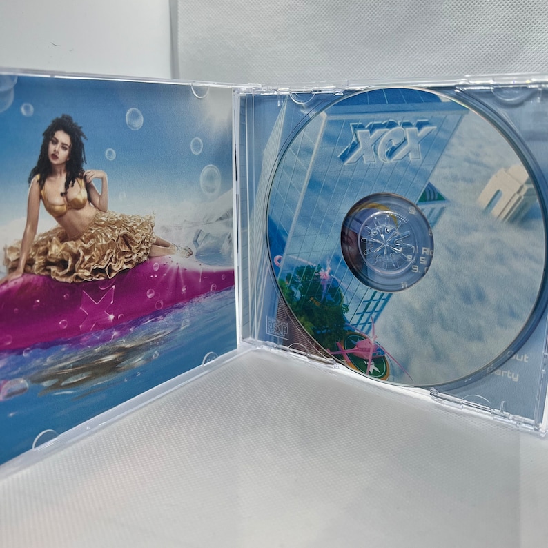 Charli XCX Xcx World custom CD Album Etsy