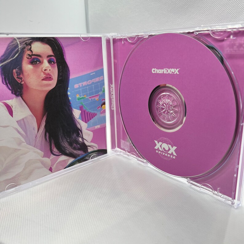 Charli XCX XCX Universe custom CD Album Etsy