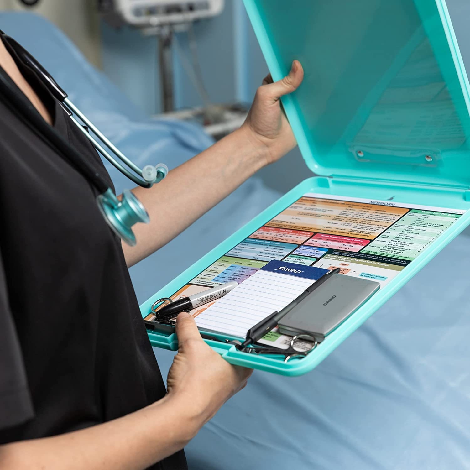 Nursing Clipboard With Storage Medical Clipboard Nursing Etsy