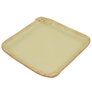 Casafina Madeira Harvest Sage Green Square Salad Plate Portugal Stoneware Tray