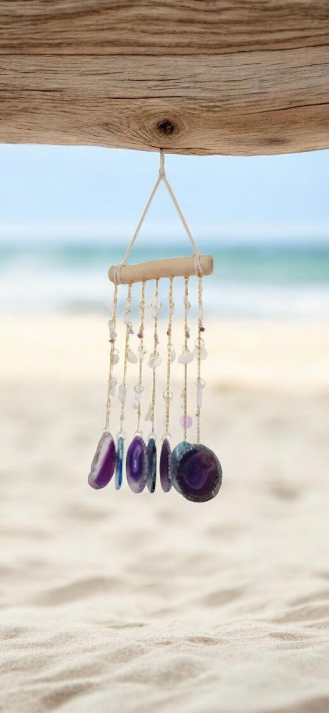 Campane a Vento a Conchiglia Campanelli a Vento Fatti a Mano Multicolore, per Negozio di Giardini Ornamenti da Appendere Decorazioni per la Casa Decorazione da Spiaggia Regalo per Feste